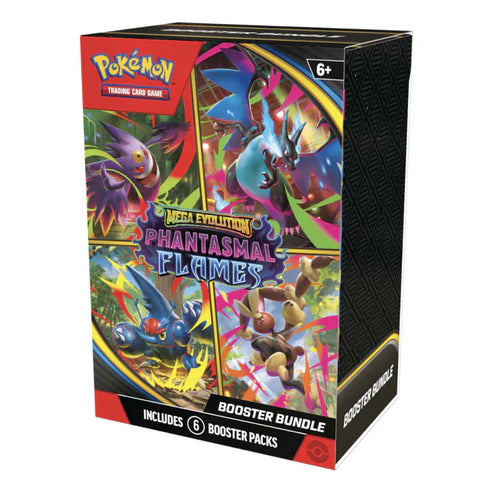 Pokémon - Booster Bundle - Mega Evolution: Phantasmal Flames