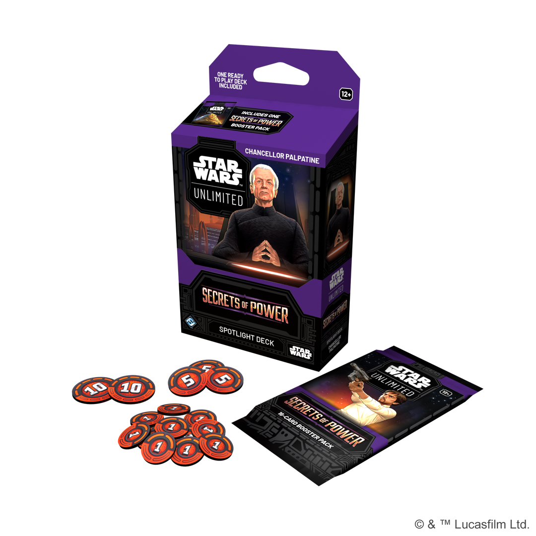 Star Wars: Unlimited - Secrets of Power - Spotlight Deck - Chancellor Palpatine