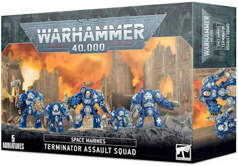 Warhammer: 40K - Space Marines - Terminator Assault Squad (Old