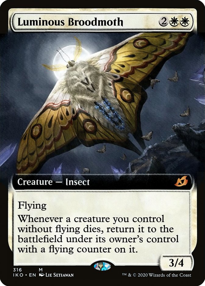 Luminous Broodmoth - Foil