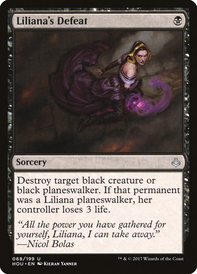 Liliana's Defeat - Foil