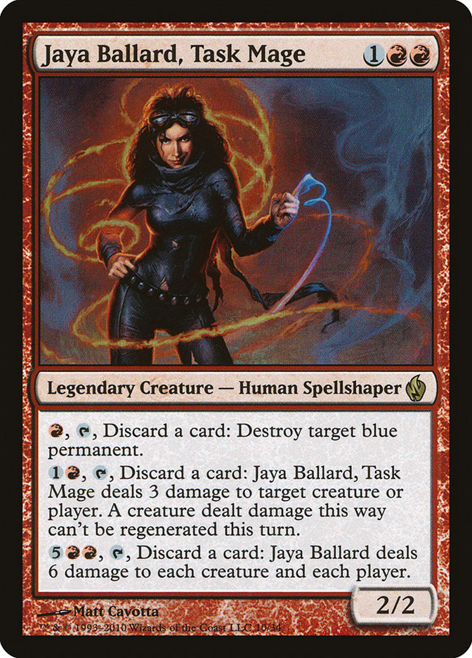 Köp Jaya Ballard, Task Mage - Foil, Premium Deck Series: Fire And