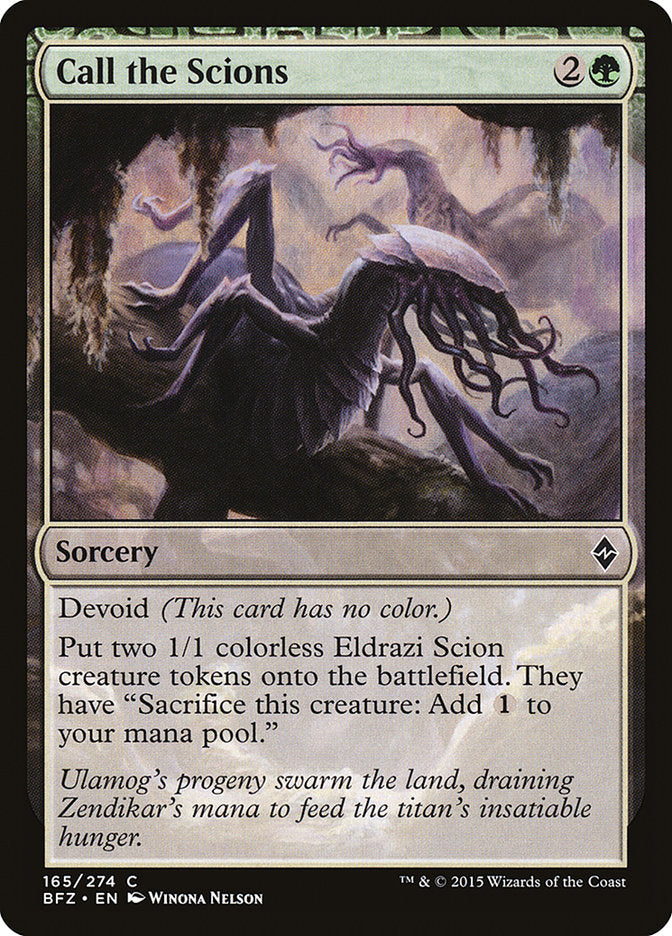 Call the Scions - Foil