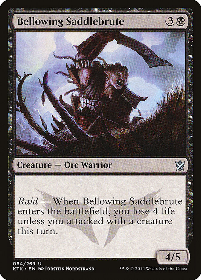 Bellowing Saddlebrute - Foil