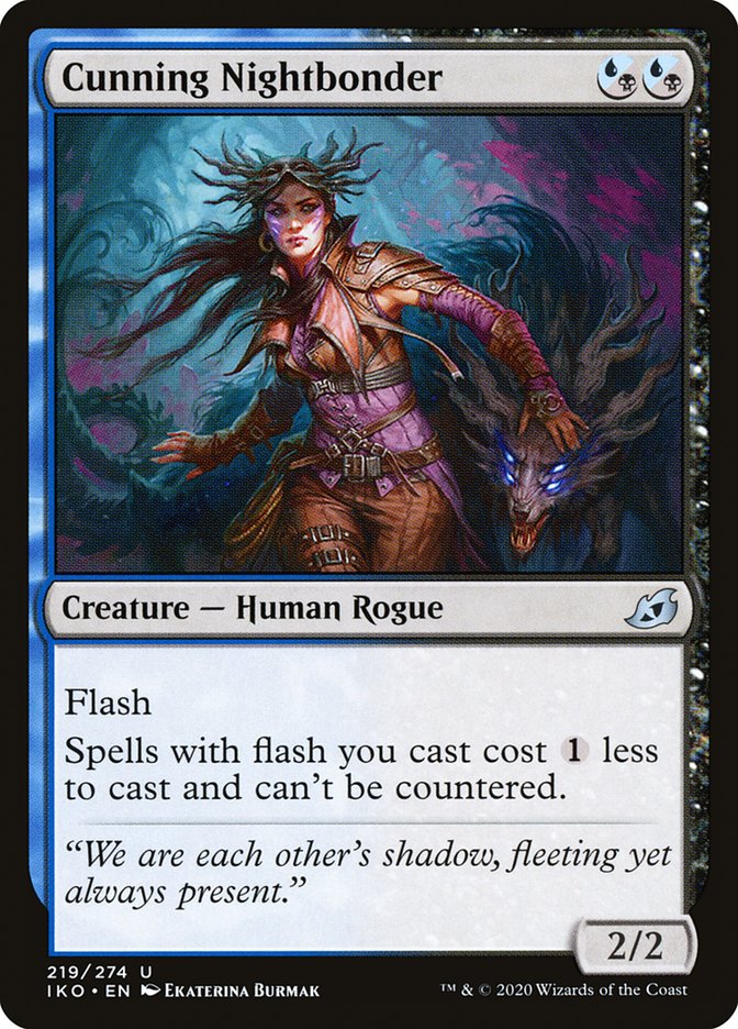 Cunning Nightbonder - Foil
