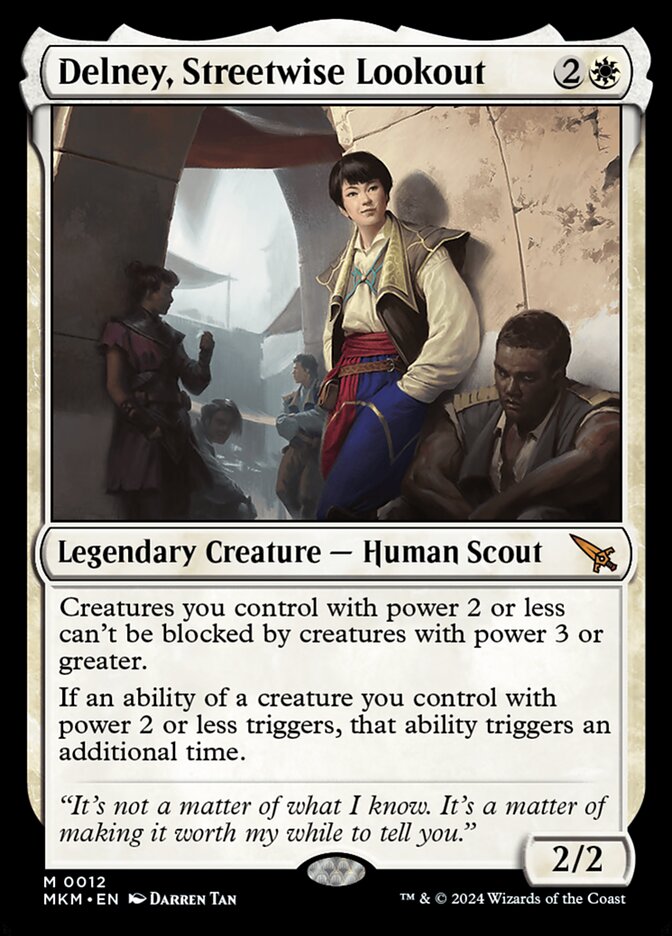 Delney, Streetwise Lookout - Foil