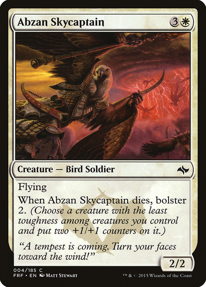 Abzan Skycaptain - Foil