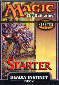 Magic: The Gathering - Theme Deck - Starter 1999 - Deadly Instinct