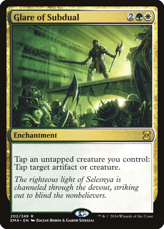 Glare of Subdual - Foil