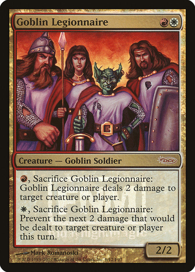 Goblin Legionnaire - Foil