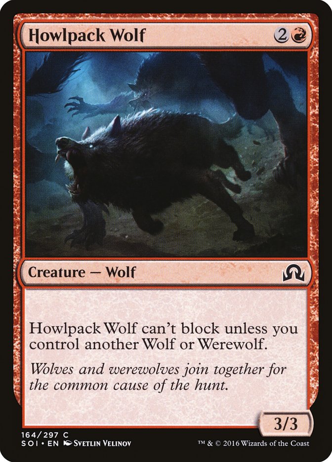 Howlpack Wolf - Foil
