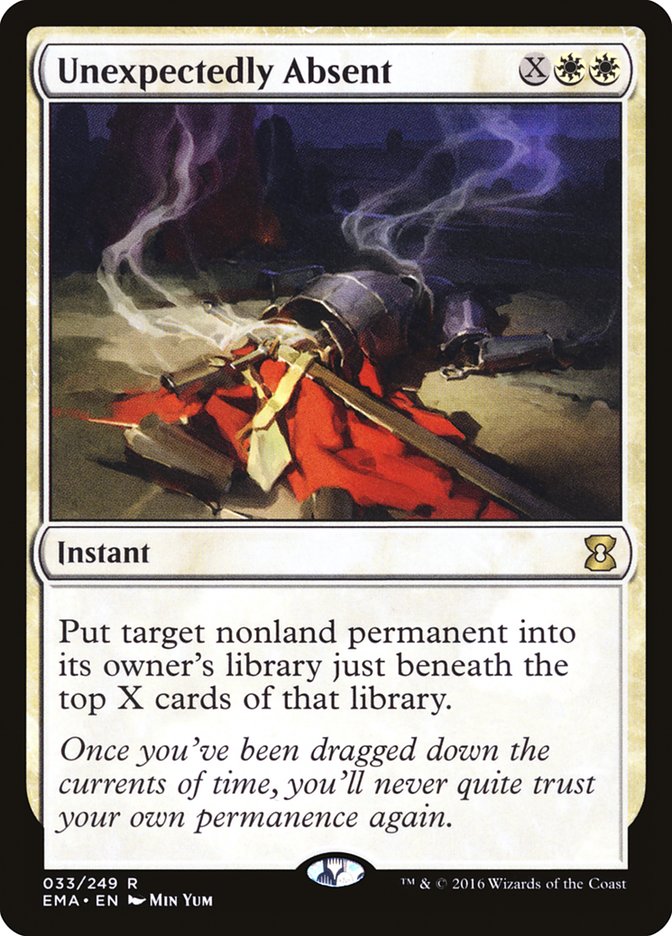 Unexpectedly Absent - Foil