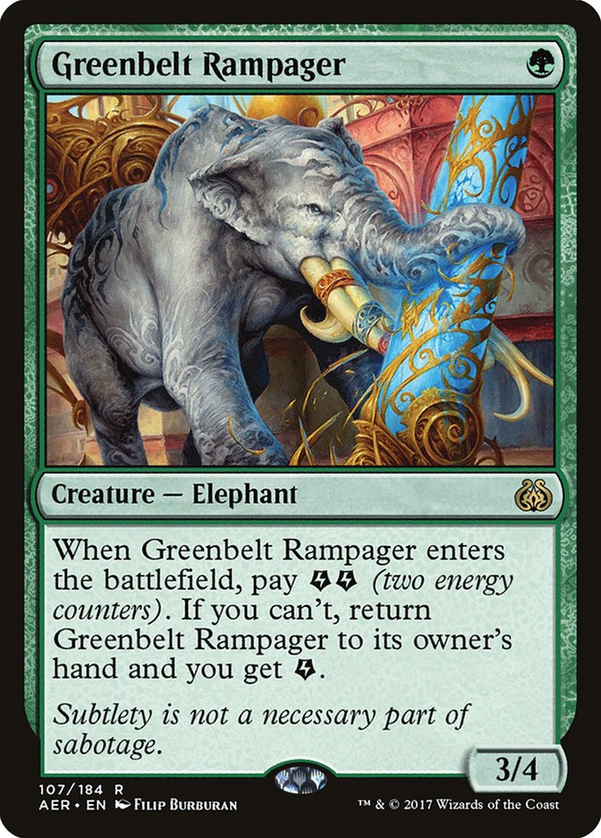 Greenbelt Rampager - Foil