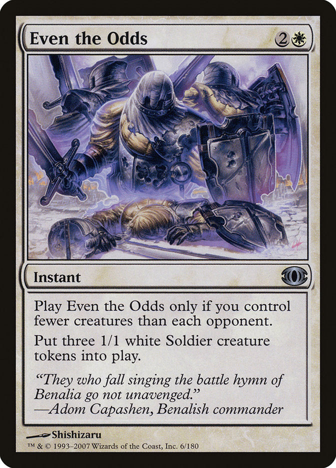 Even the Odds - Foil