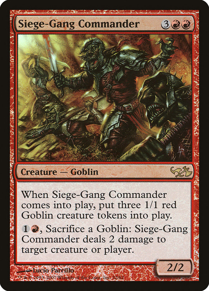 Siege-Gang Commander - Foil