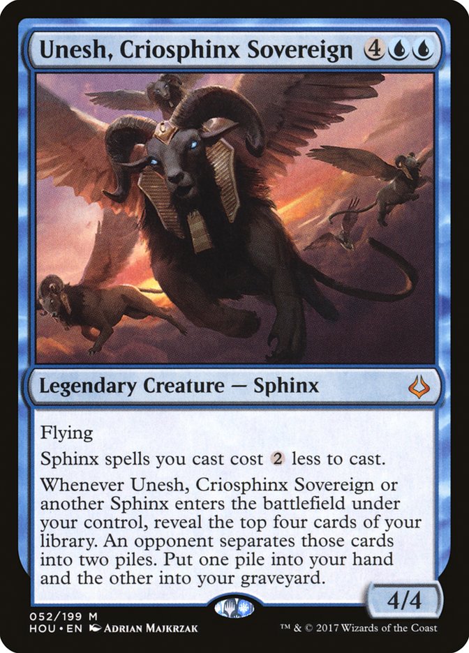 Unesh, Criosphinx Sovereign - Foil