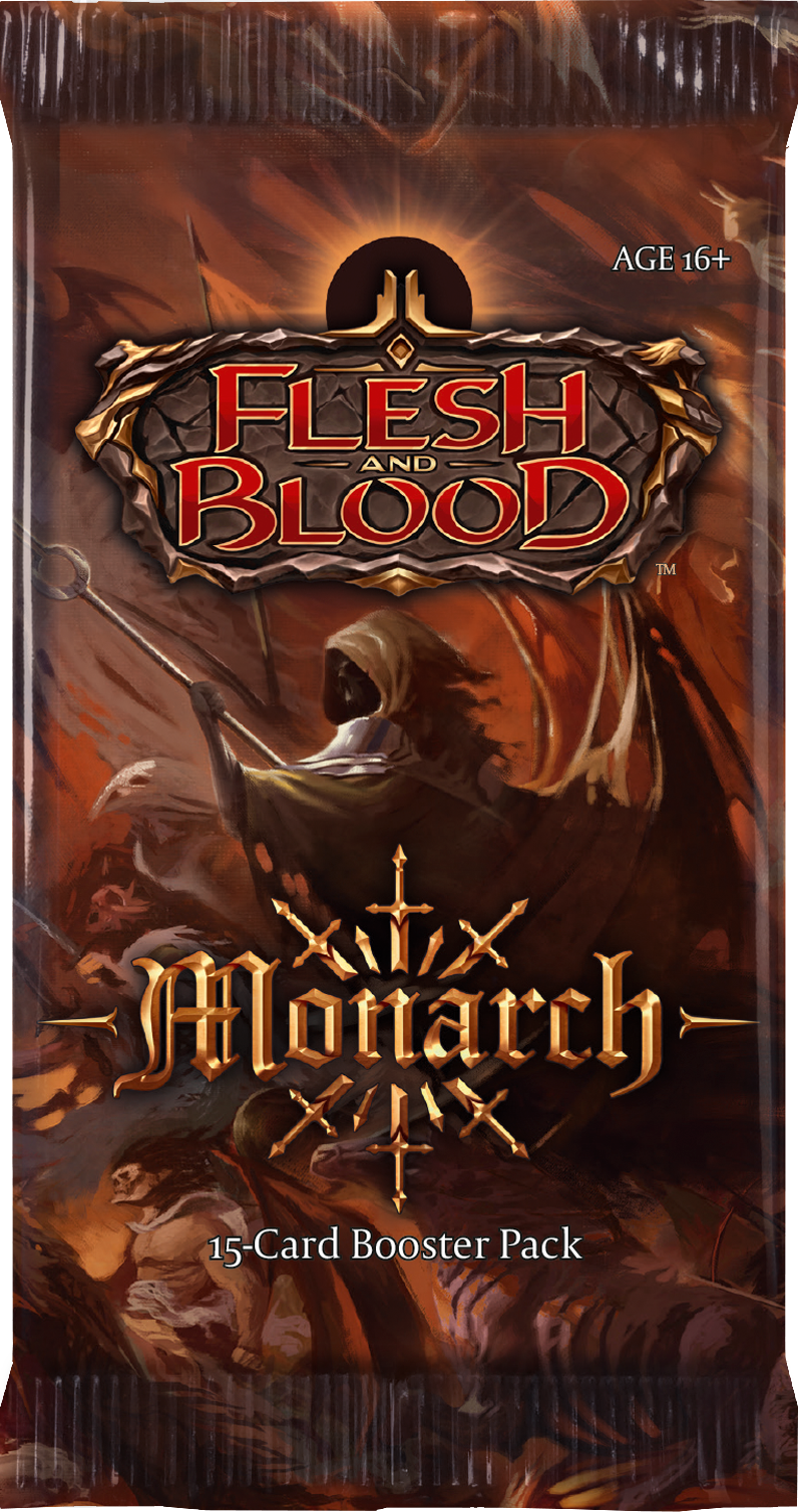 Flesh and Blood - Booster Pack - Monarch - First Edition Manatorsk Flesh and Blood - Booster Pack - Monarch - First Edition Manatorsk