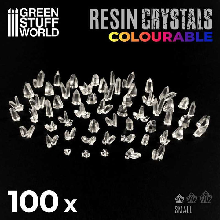 Green Stuff World - 100x Small Clear Crystals