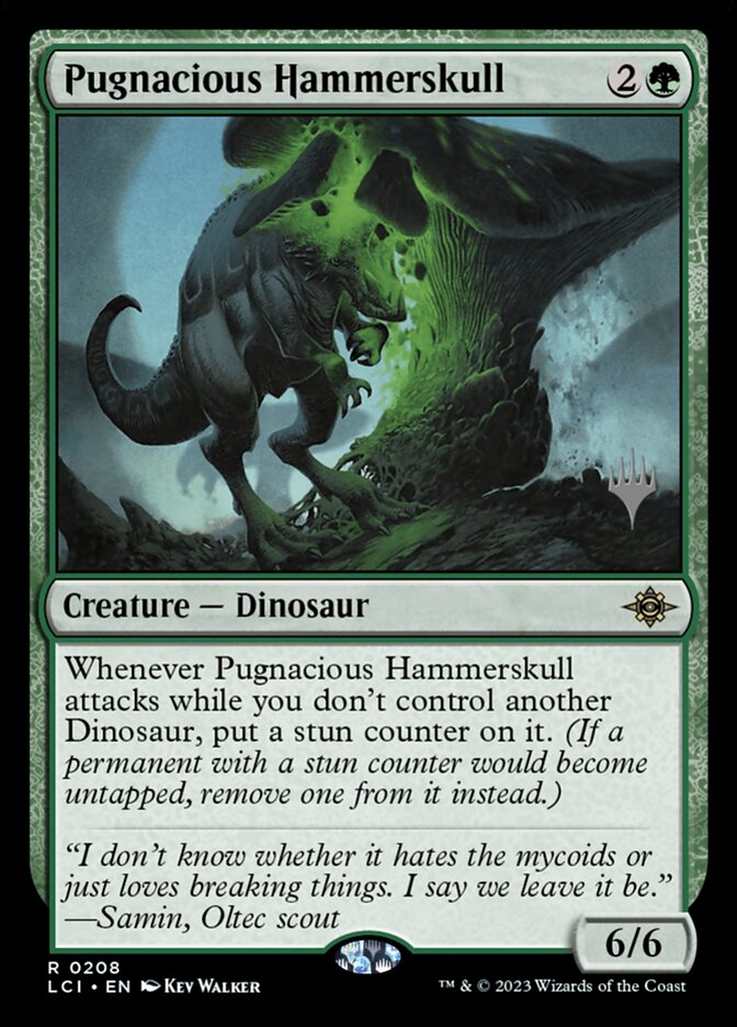 Pugnacious Hammerskull, The Lost Caverns Of Ixalan Promos Card Art