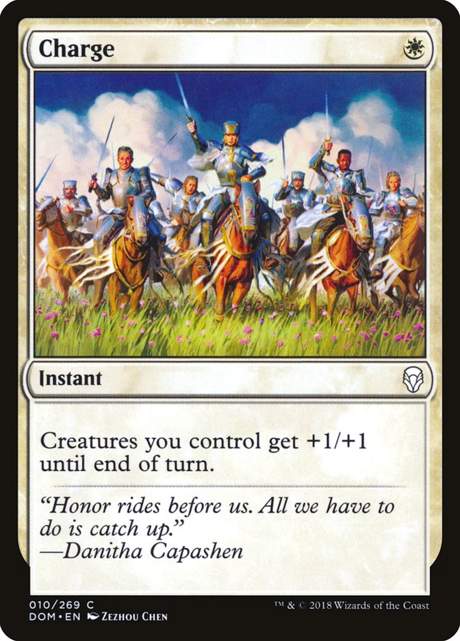 Charge, Dominaria Card Art