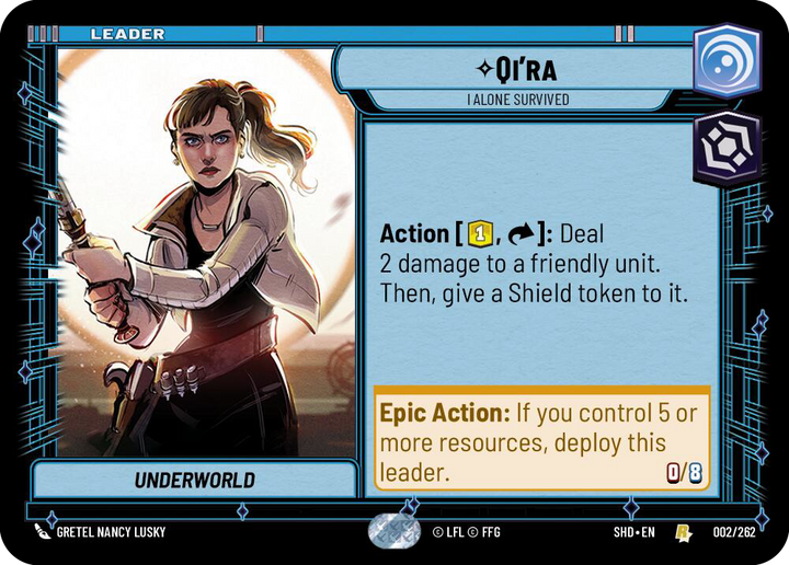 Qi'ra, I Alone Survived