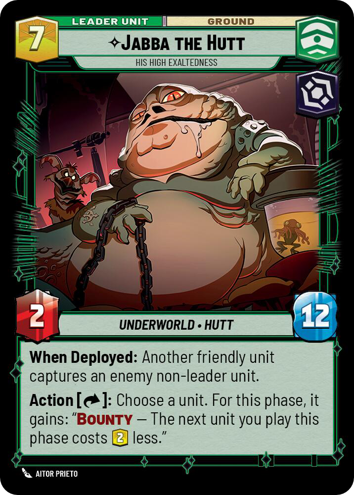 Jabba the Hutt, His High Exaltedness