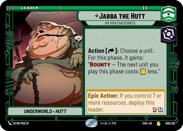 Jabba the Hutt, His High Exaltedness