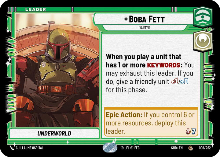 Boba Fett, Daimyo