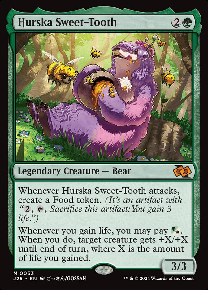 Hurska Sweet-Tooth, Foundations jumpstart Card Art
