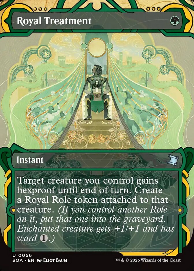 Royal Treatment, Secrets Of Strixhaven Mystical Archive Card Art