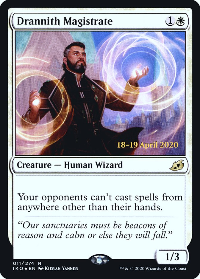 Drannith Magistrate, Ikoria: Lair Of Behemoths Promos Card Art