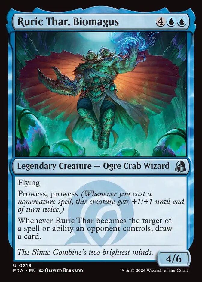 Ruric Thar, Biomagus, Reality Fracture Card Art
