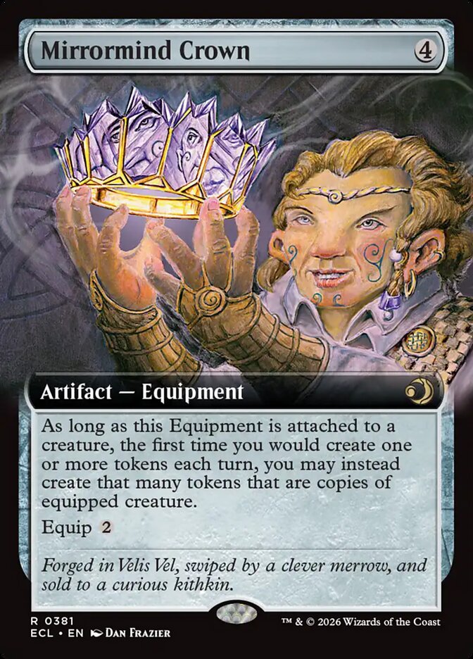 Mirrormind Crown, Lorwyn Eclipsed Card Art