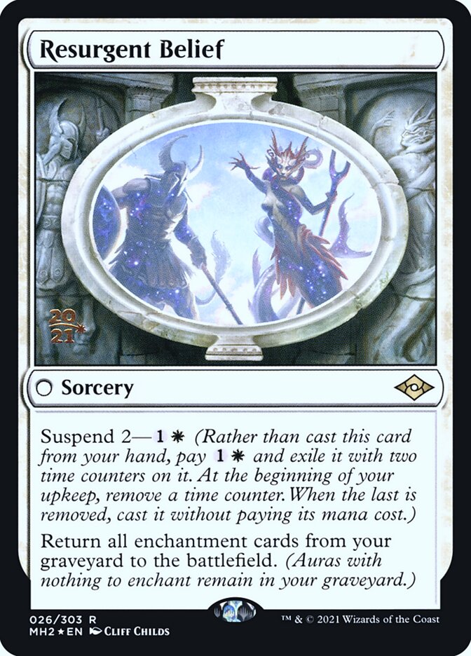 Resurgent Belief, Modern horizons 2 promos Card Art