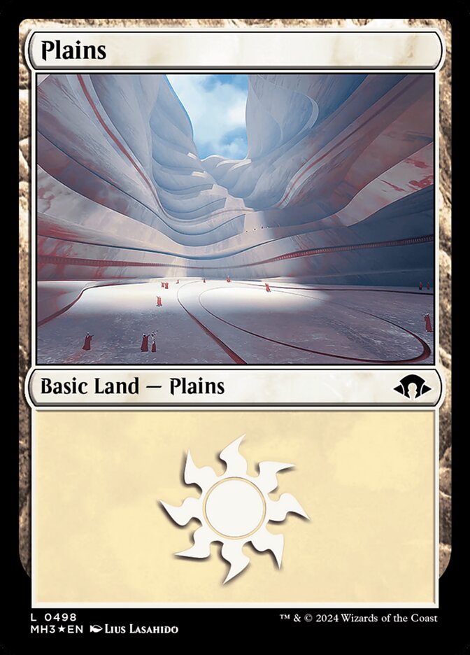 Plains, Modern horizons 3 Card Art