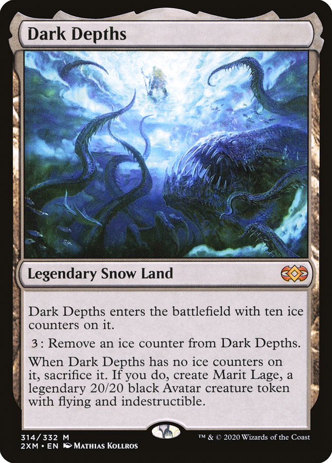 Dark Depths, Double Masters Card Art