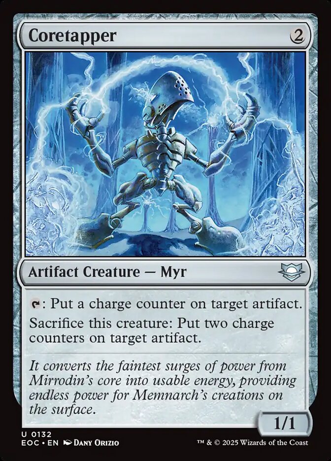 Coretapper, Edge Of Eternities Commander Card Art