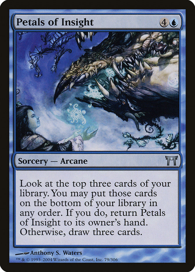 Petals of Insight, Champions Of Kamigawa Card Art
