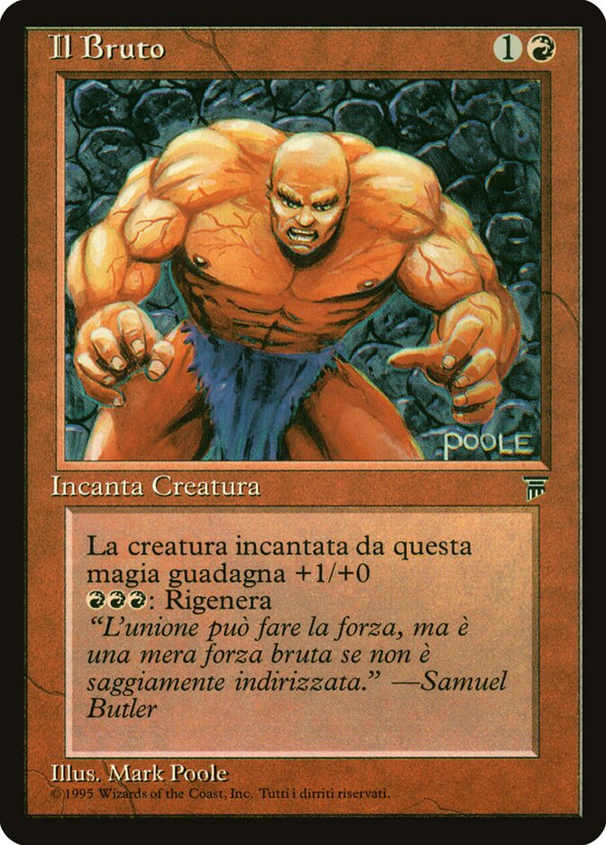 The Brute, Legends Card Art