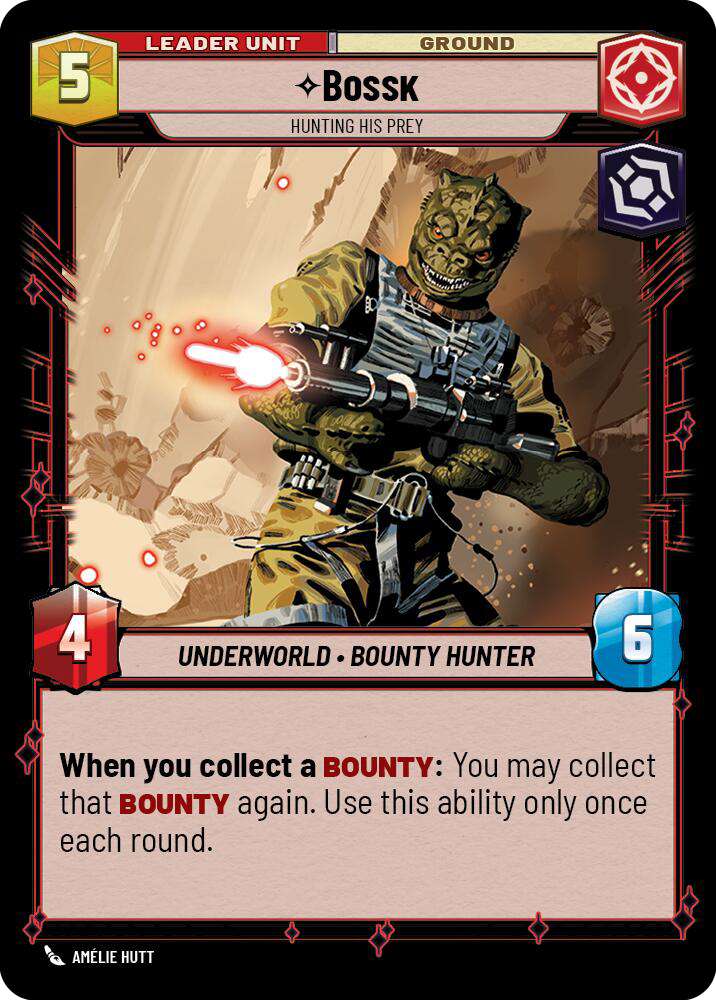 Bossk, Hunting His Prey