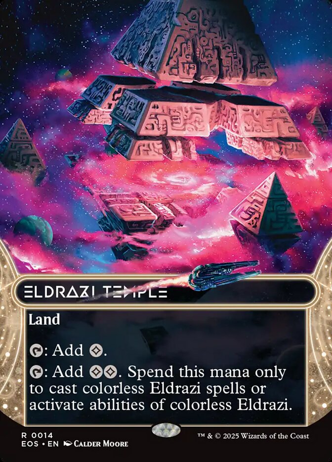 Eldrazi Temple, Edge Of Eternities: Stellar Sights Card Art