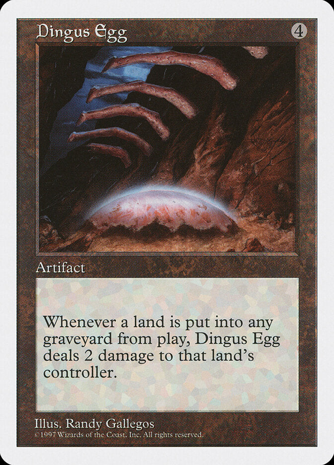 Dingus Egg, Fifth Edition Card Art