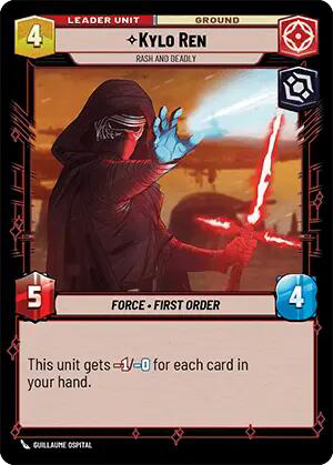 Kylo Ren, Rash and Deadly
