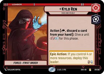 Kylo Ren, Rash and Deadly