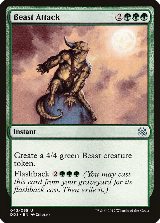 Beast Attack, Duel Decks: Mind Vs. Might Card Art