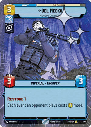 Del Meeko, Providing Overwatch - Hyperspace Foil