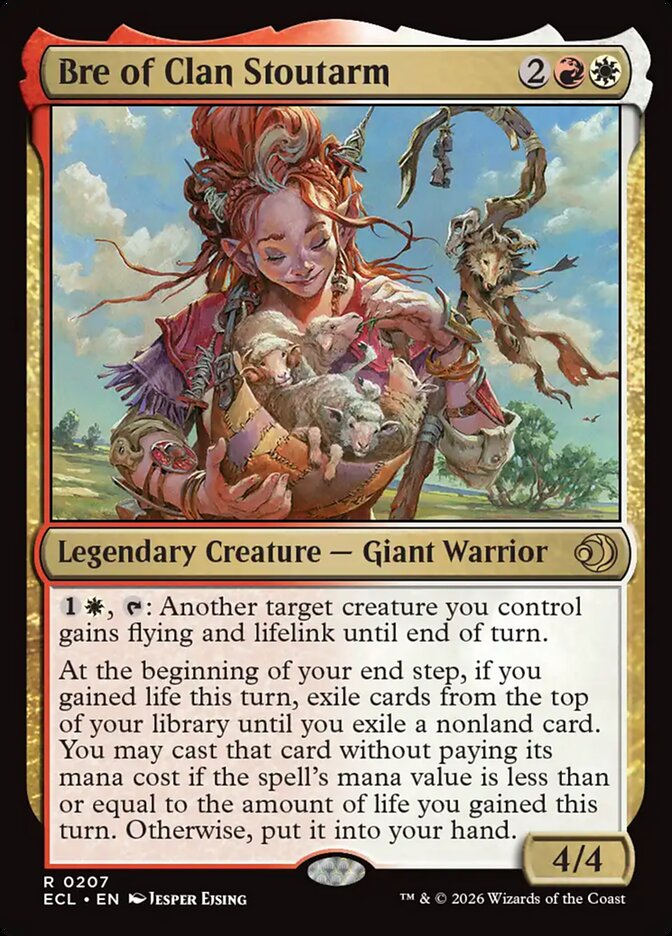 Bre of Clan Stoutarm, Lorwyn Eclipsed Card Art
