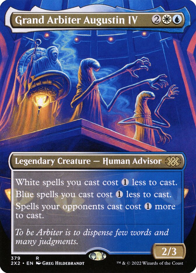 Grand Arbiter Augustin IV, Double Masters 2022 Card Art