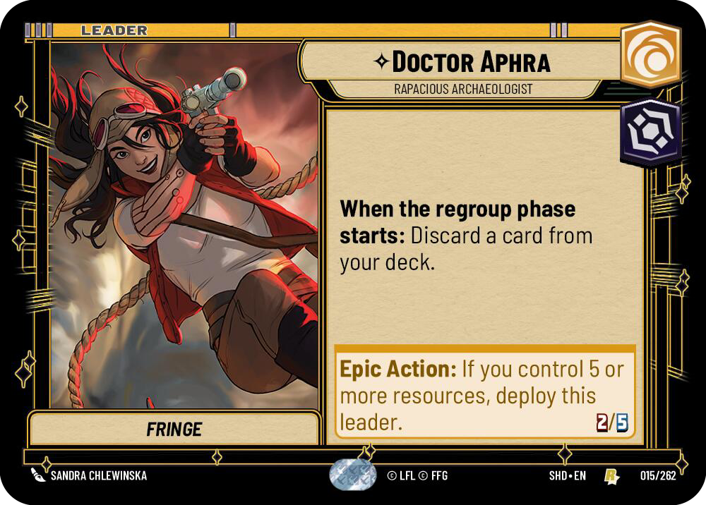 Doctor Aphra, Rapacious Archaeologist