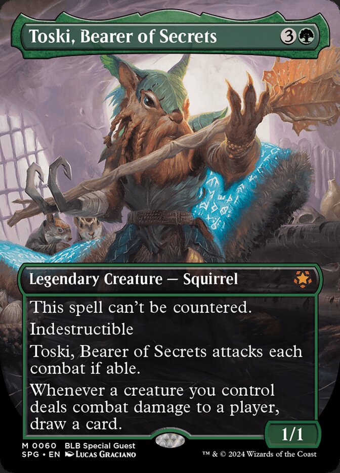 Toski, Bearer of Secrets, Special guests Card Art